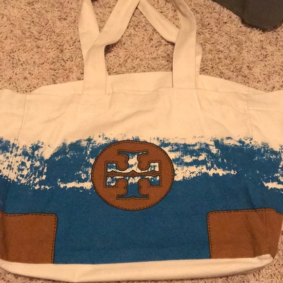 poshmark tory burch tote